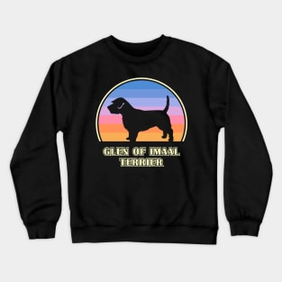 Glen of Imaal Terrier Vintage Sunset Dog Crewneck Sweatshirt